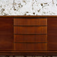 Enfilade en teck scandinave, 1960