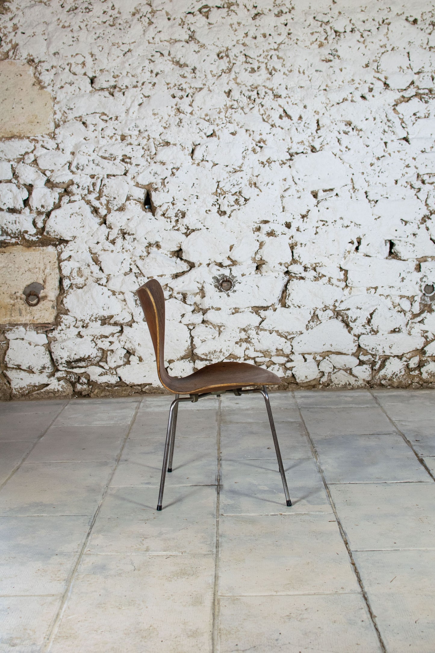 Chaise série 7 par Arne Jacobsen pour Fritz Hansen, 1955