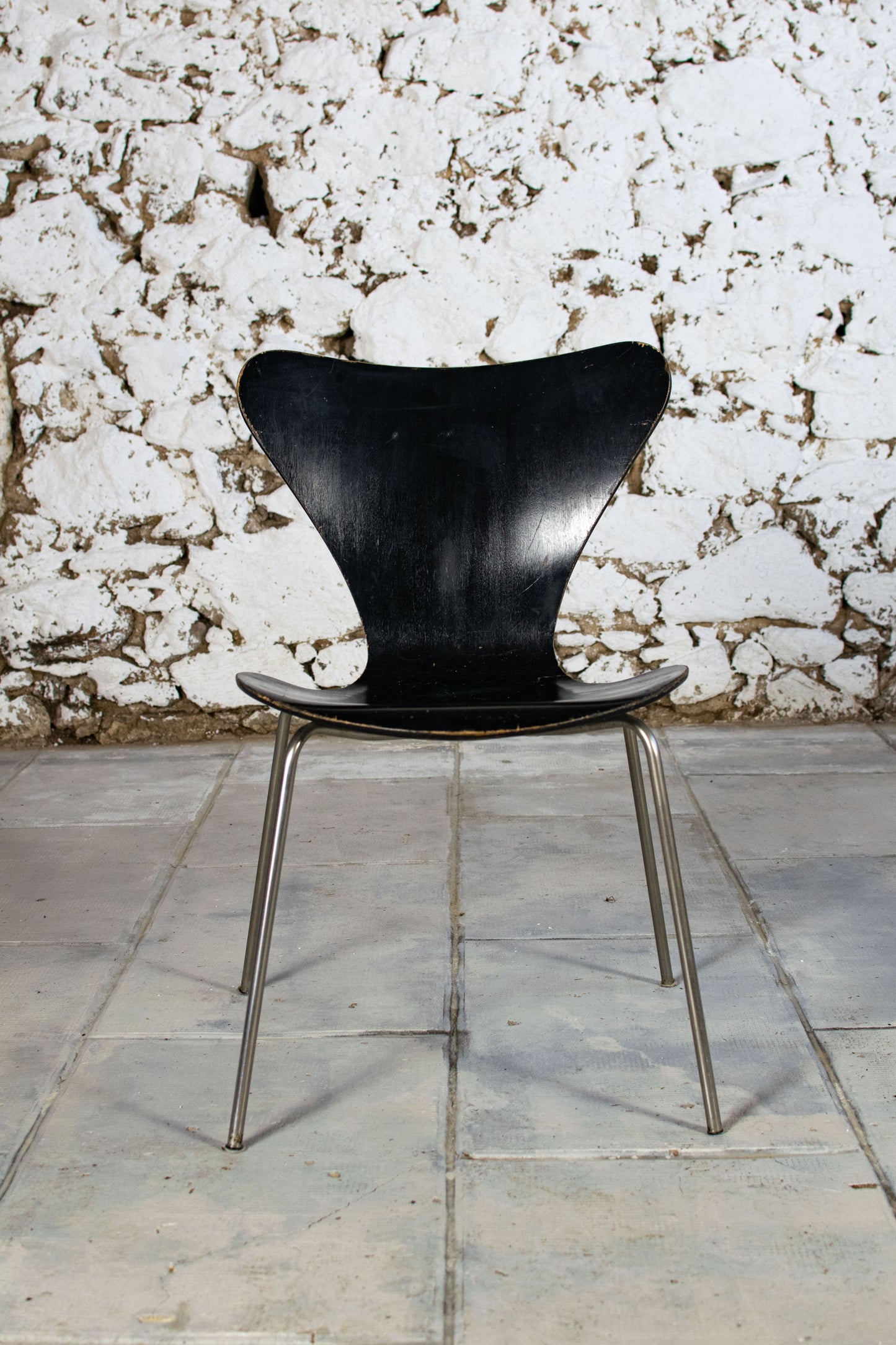 Chaise série 7 par Arne Jacobsen pour Fritz Hansen, 1955