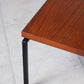 Table basse moderniste vintage teck, 1960