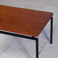 Table basse moderniste vintage teck, 1960