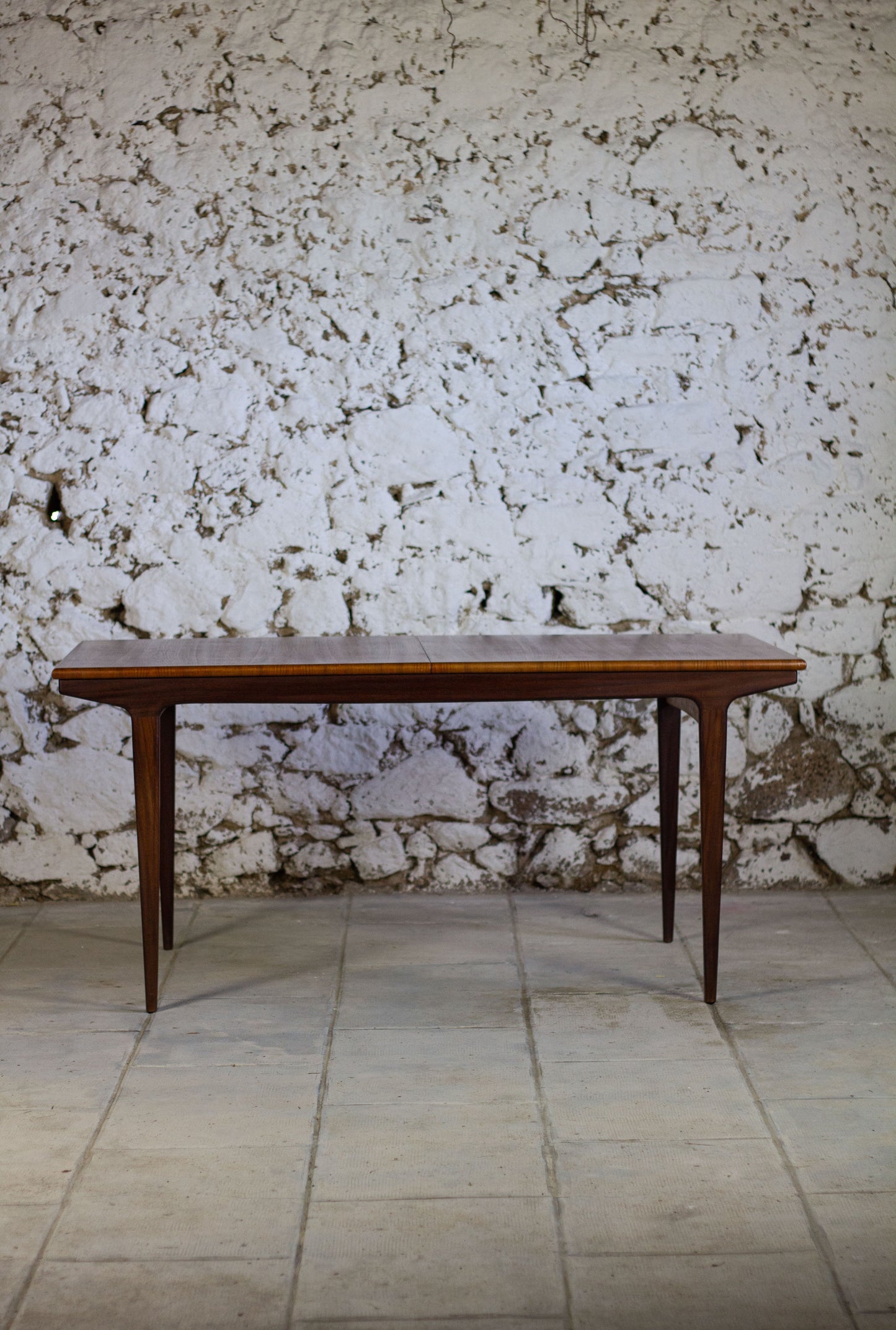 Table à manger scandinave en teck, NF, 1960