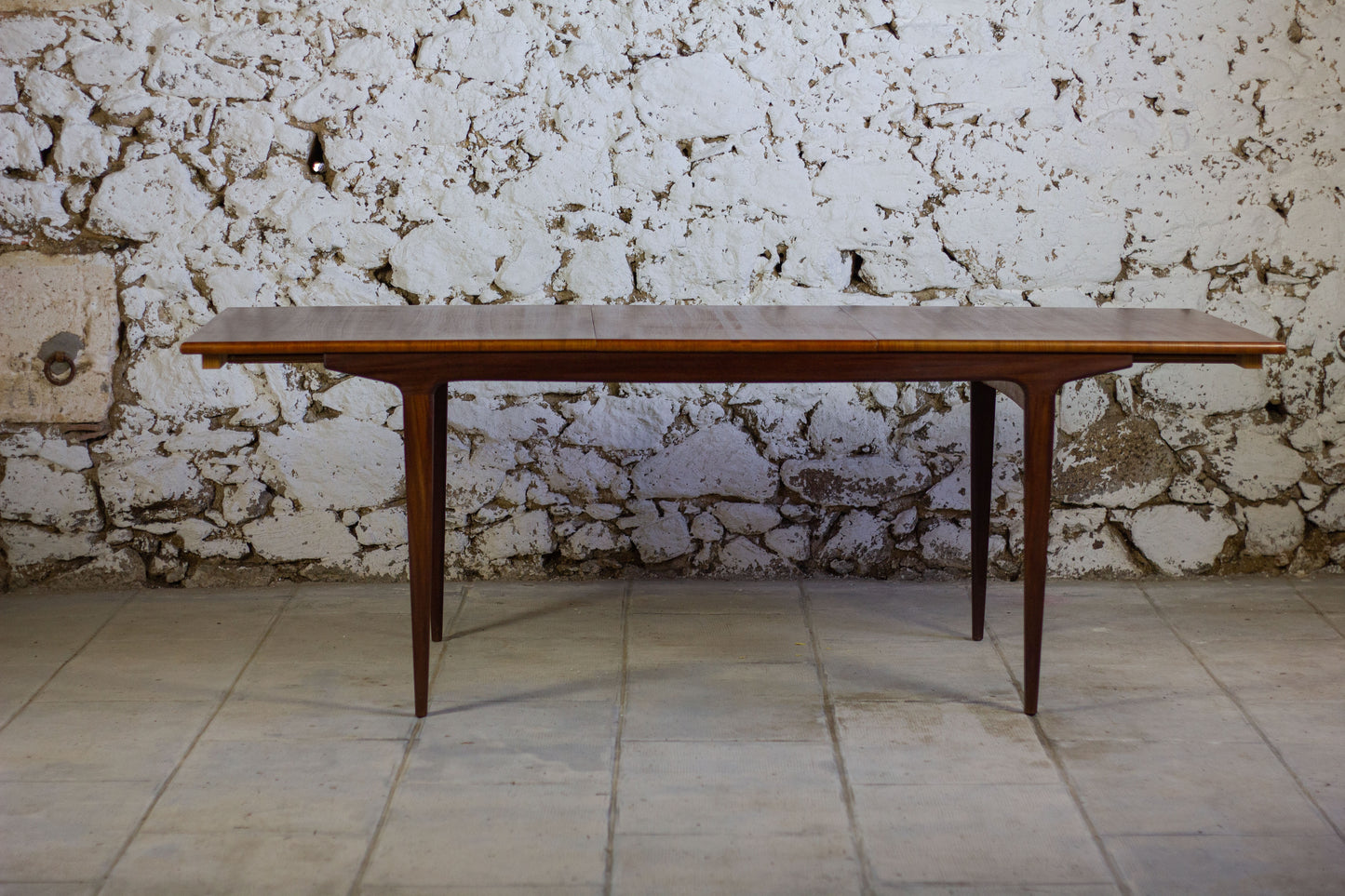 Table à manger scandinave en teck, NF, 1960