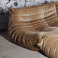 Ensemble de canapés Togo velours Michel Ducaroy "ligne brown", LIGNE ROSET, 1973