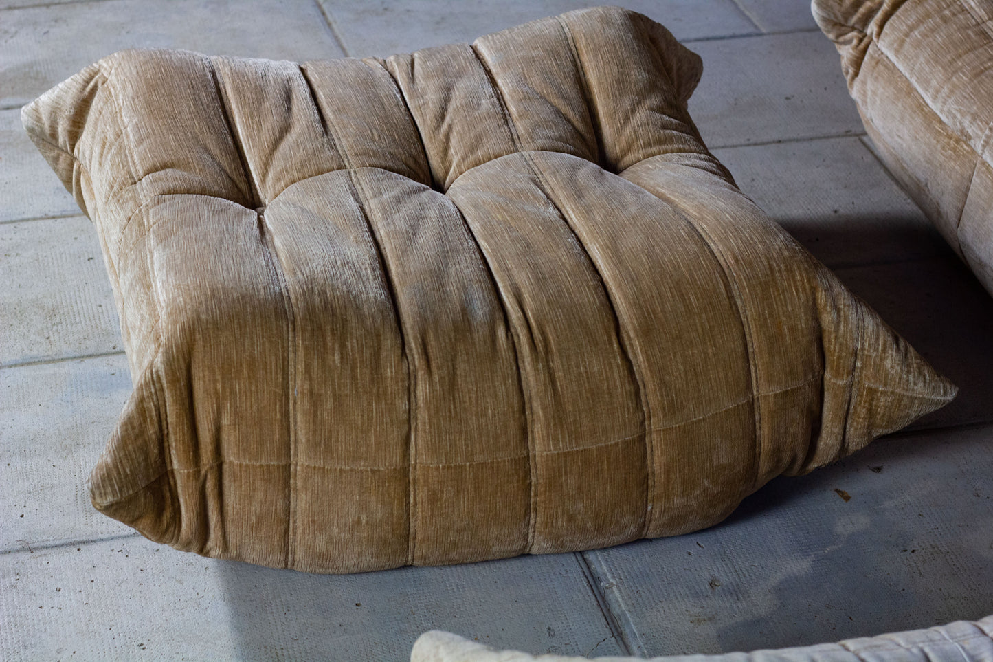 Ensemble de canapés Togo velours Michel Ducaroy "ligne brown", LIGNE ROSET, 1973