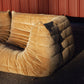 Ensemble de canapés Togo velours Michel Ducaroy "ligne brown", LIGNE ROSET, 1973