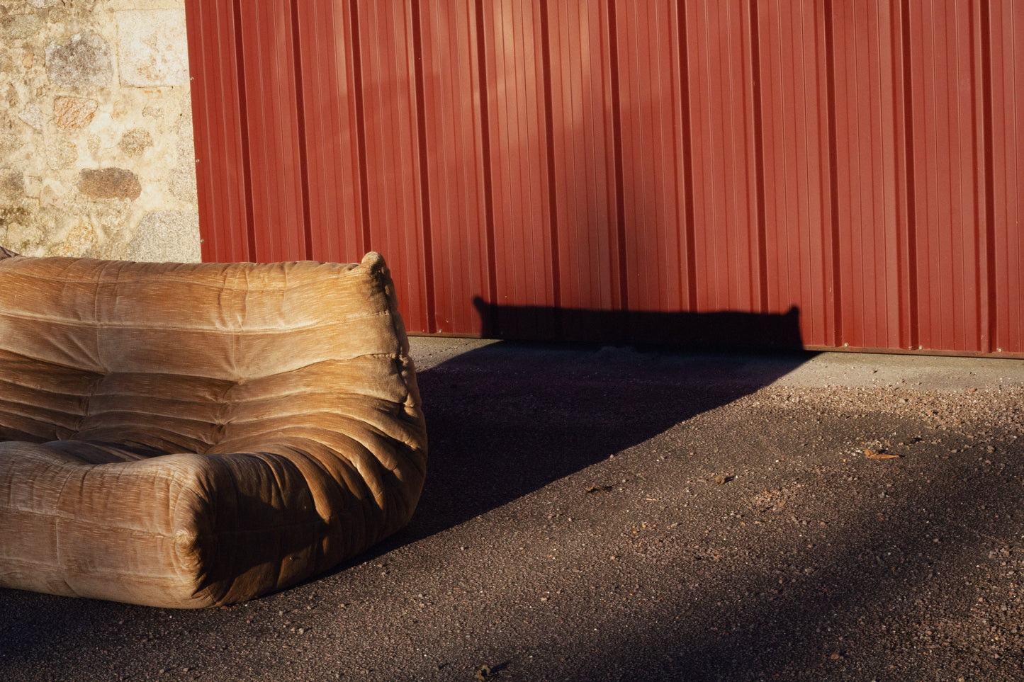 Ensemble de canapés Togo velours Michel Ducaroy "ligne brown", LIGNE ROSET, 1973